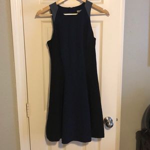 Banana Republic colorblock A-line dress
